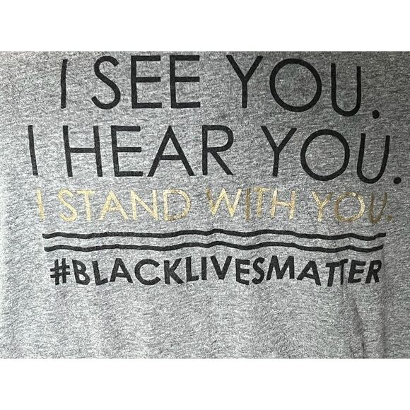 NWOT Black Lives Matter T-shirt - Size M - Picture 4 of 6